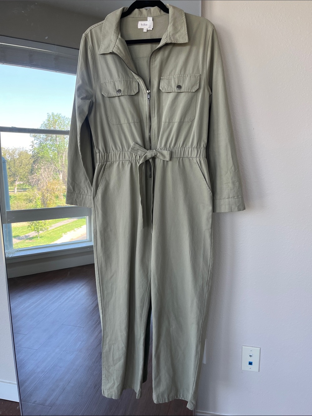 Böhme Cotton Zipper Military Utility Jumpsuit / Overalls - Picture 2 of 9
